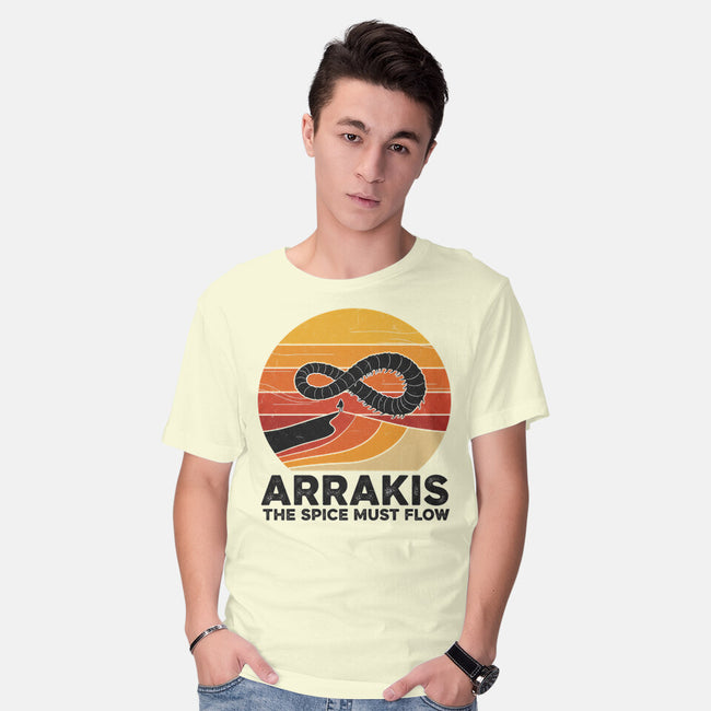 The Spice Sands Of Arrakis-Mens-Basic-Tee-LILIVIA