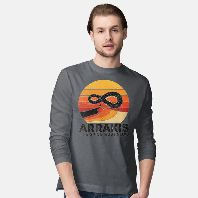 The Spice Sands Of Arrakis-Mens-Long Sleeved-Tee-LILIVIA