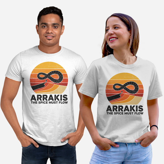 The Spice Sands Of Arrakis-Unisex-Basic-Tee-LILIVIA