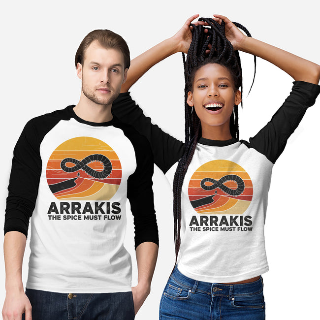 The Spice Sands Of Arrakis-Unisex-Baseball-Tee-LILIVIA