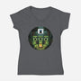 Hiss And Tell-Womens-V-Neck-Tee-LILIVIA