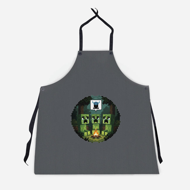 Hiss And Tell-Unisex-Kitchen-Apron-LILIVIA