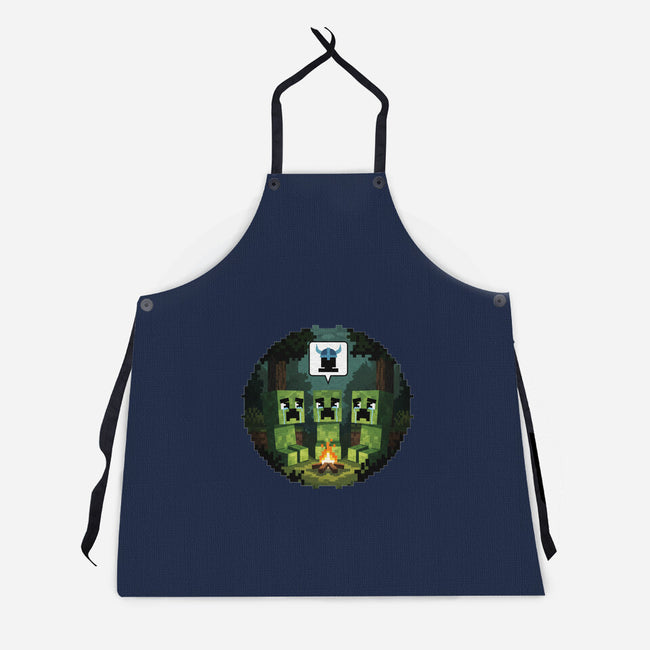 Hiss And Tell-Unisex-Kitchen-Apron-LILIVIA