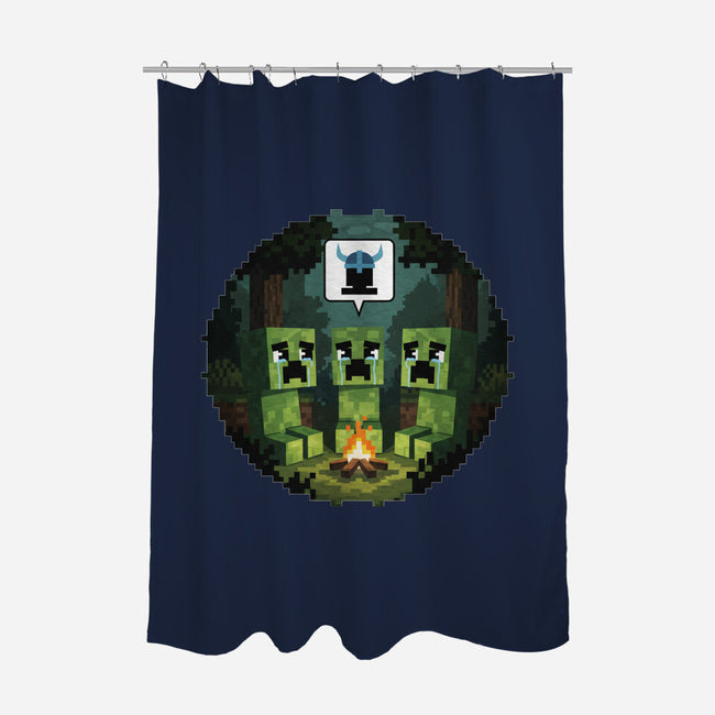 Hiss And Tell-None-Polyester-Shower Curtain-LILIVIA