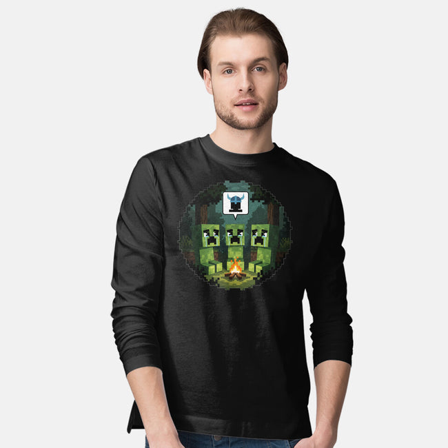 Hiss And Tell-Mens-Long Sleeved-Tee-LILIVIA