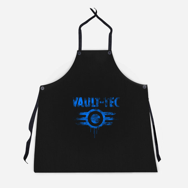 Vault Tec Vintage-Unisex-Kitchen-Apron-rocketman_art