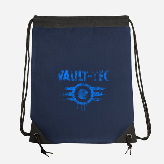 Vault Tec Vintage-None-Drawstring-Bag-rocketman_art
