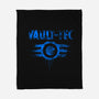 Vault Tec Vintage-None-Fleece-Blanket-rocketman_art