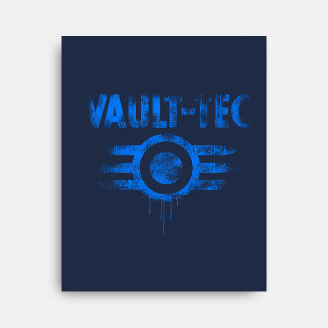 Vault Tec Vintage-None-Stretched-Canvas-rocketman_art