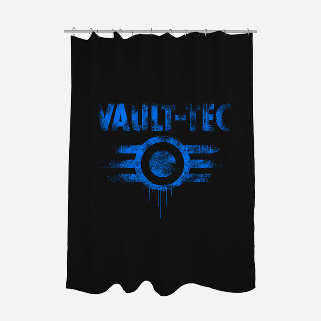 Vault Tec Vintage-None-Polyester-Shower Curtain-rocketman_art