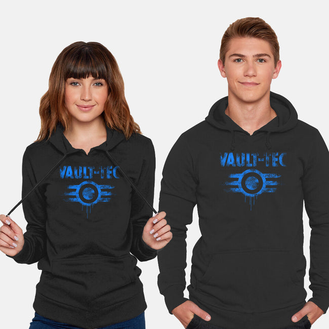 Vault Tec Vintage-Unisex-Pullover-Sweatshirt-rocketman_art