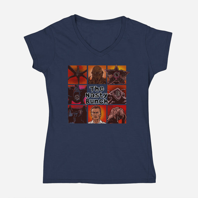 The Nasty Bunch-Womens-V-Neck-Tee-AndreusD