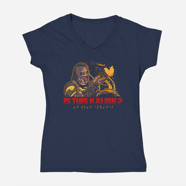 Is This Kalisk-Womens-V-Neck-Tee-demonigote