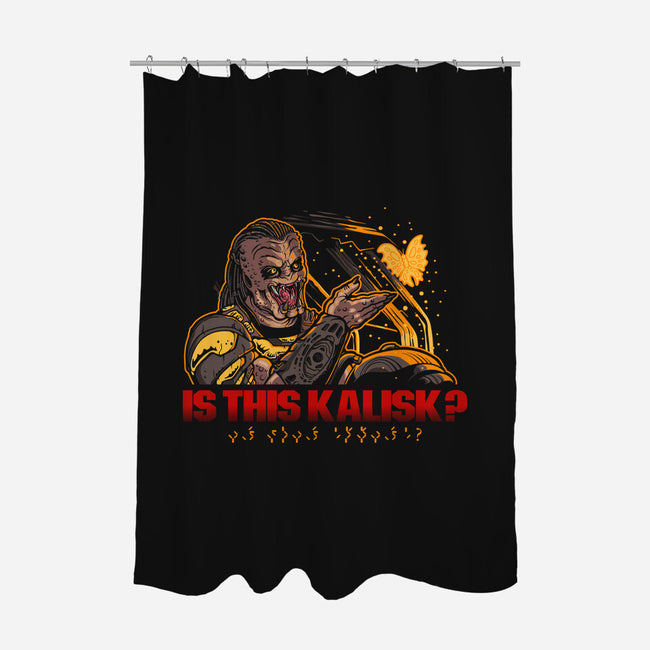 Is This Kalisk-None-Polyester-Shower Curtain-demonigote