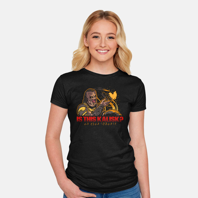 Is This Kalisk-Womens-Fitted-Tee-demonigote
