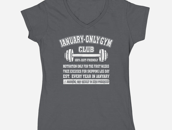 January Only Gym Club