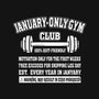 January Only Gym Club-None-Adjustable Tote-Bag-erion_designs