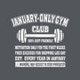 January Only Gym Club-Unisex-Basic-Tee-erion_designs