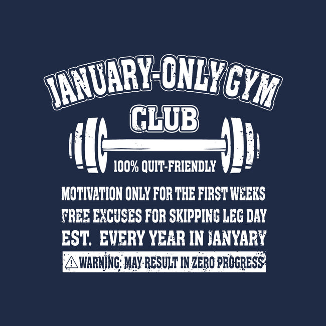 January Only Gym Club-Womens-Fitted-Tee-erion_designs