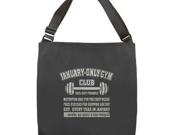 January Only Gym Club