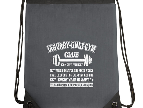 January Only Gym Club