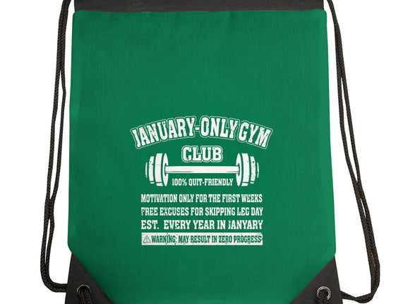 January Only Gym Club