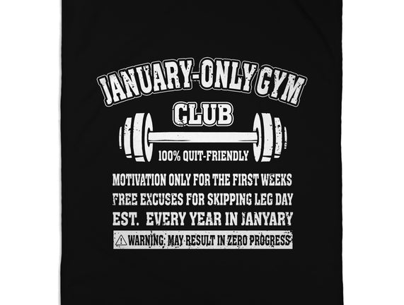 January Only Gym Club