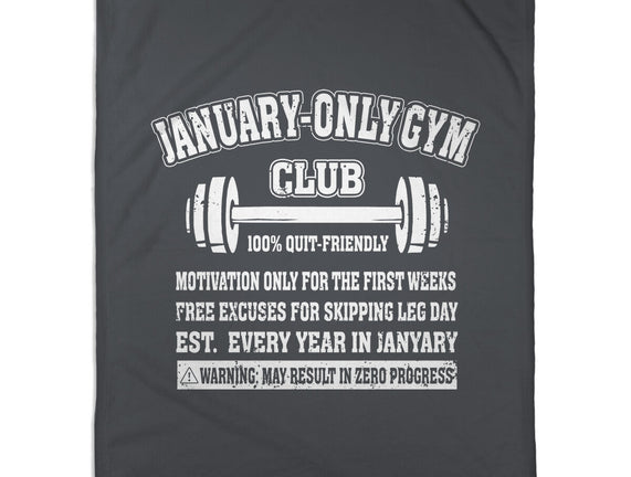 January Only Gym Club