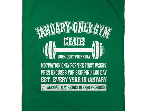 January Only Gym Club