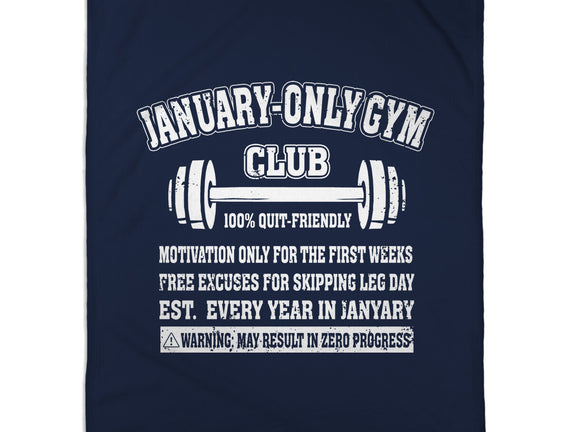 January Only Gym Club