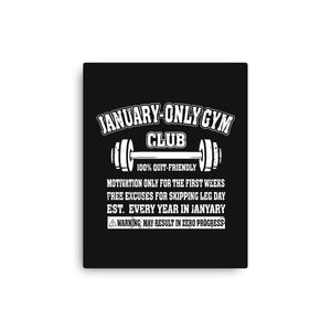 January Only Gym Club