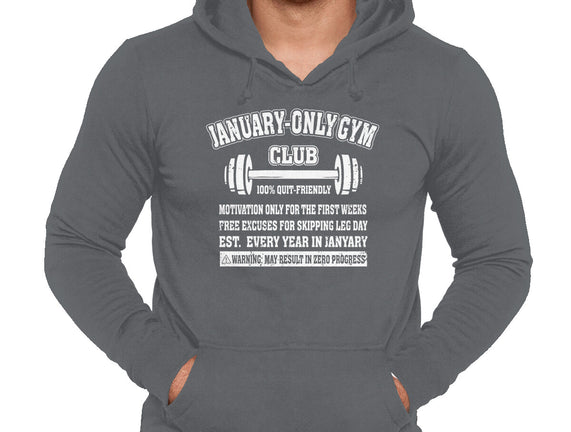 January Only Gym Club