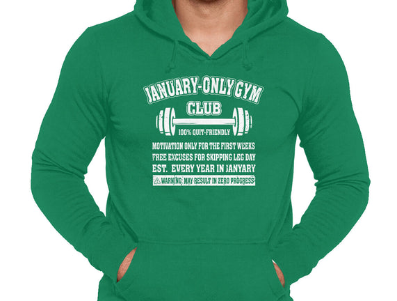 January Only Gym Club