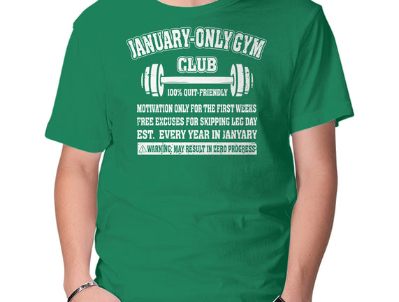 January Only Gym Club