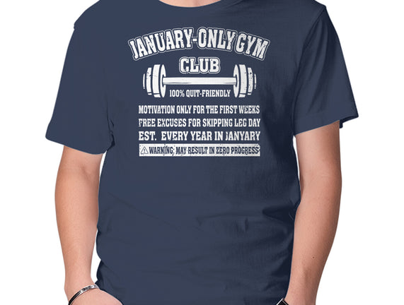 January Only Gym Club