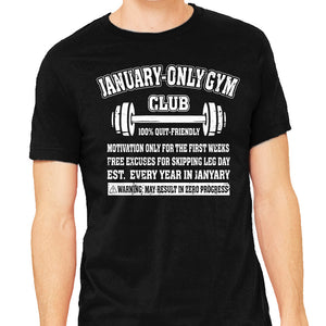 January Only Gym Club