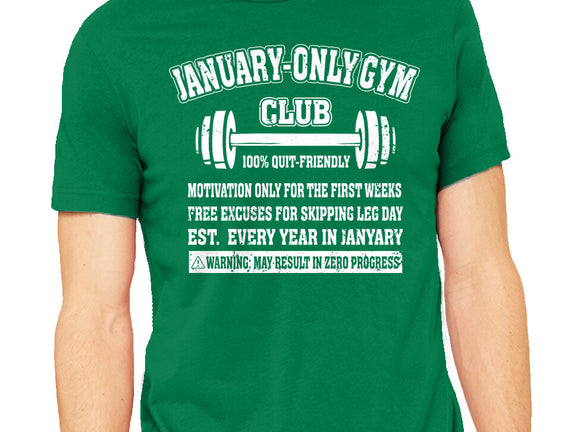 January Only Gym Club