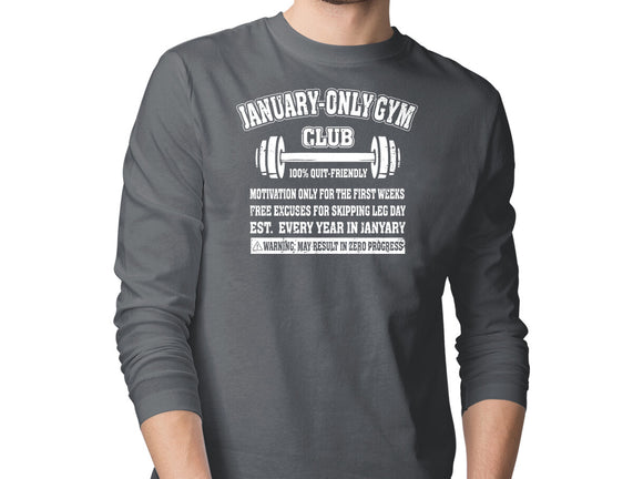 January Only Gym Club