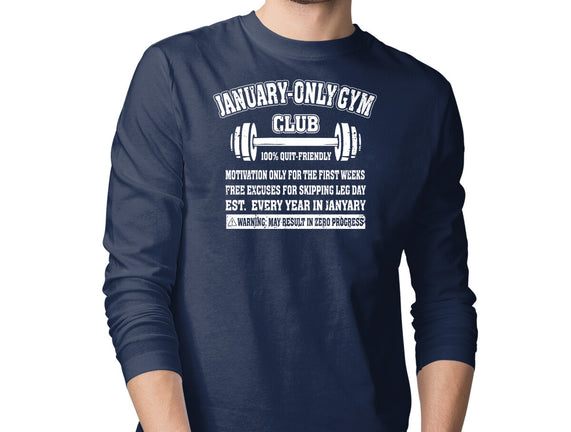 January Only Gym Club