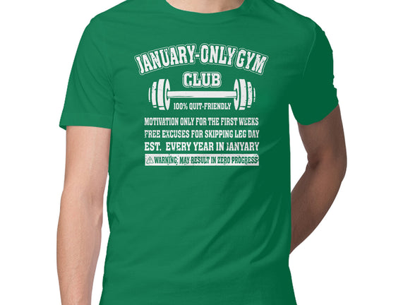 January Only Gym Club