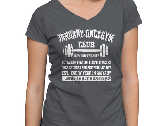 January Only Gym Club
