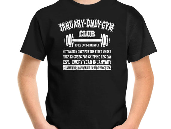 January Only Gym Club