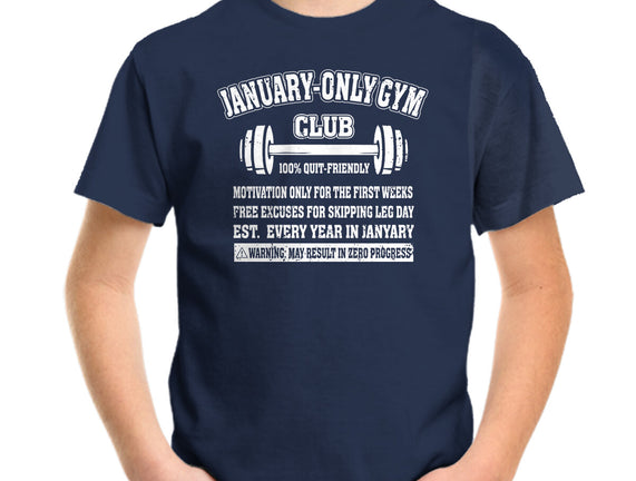 January Only Gym Club