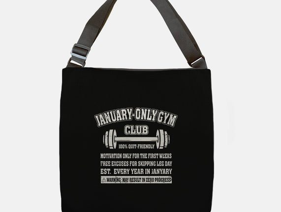 January Only Gym Club