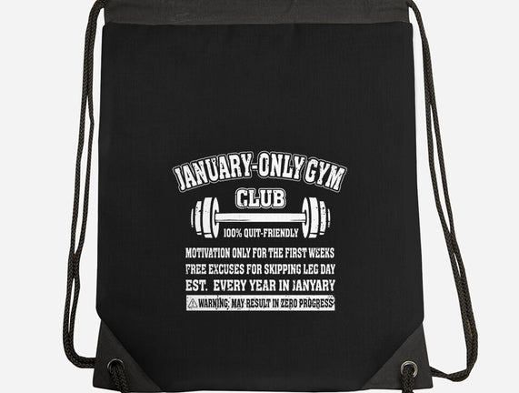 January Only Gym Club