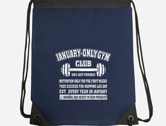 January Only Gym Club