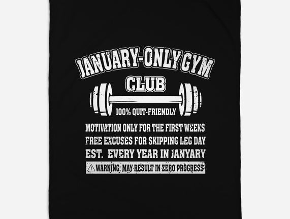 January Only Gym Club