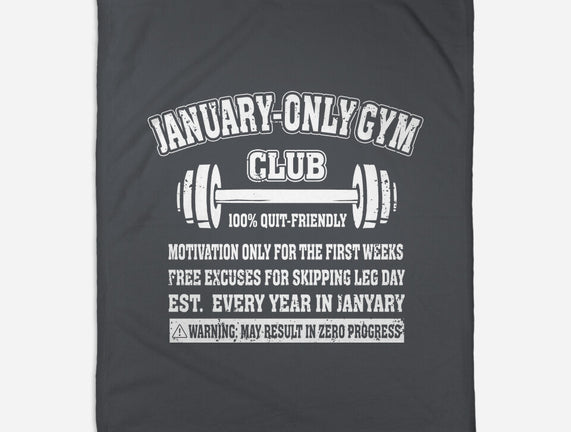 January Only Gym Club