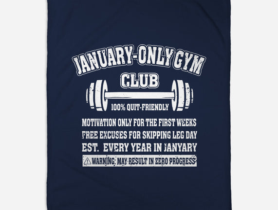 January Only Gym Club