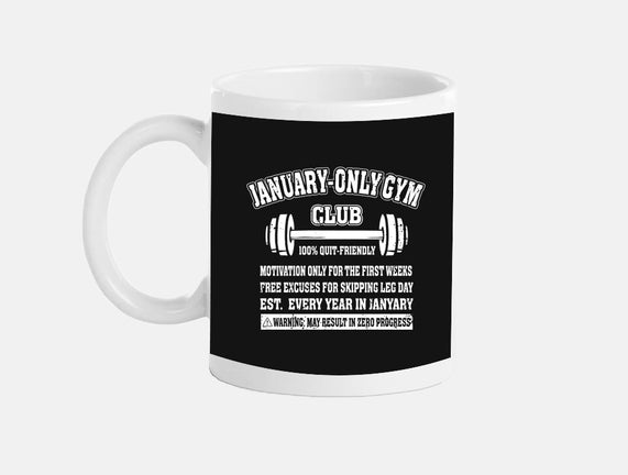 January Only Gym Club